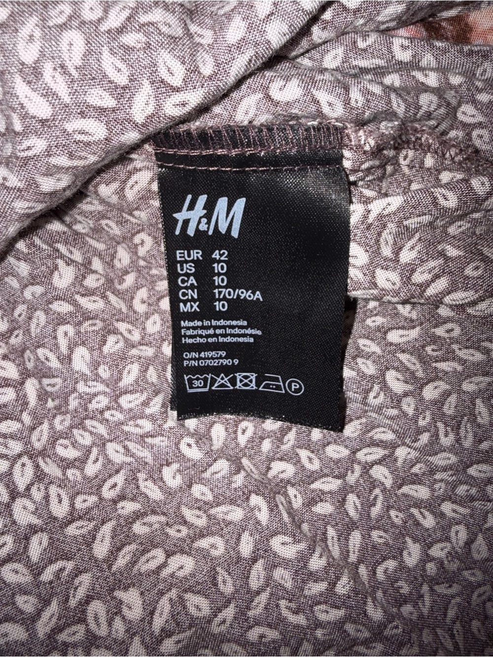Final Price. H&M floral maxi dress - Picture 6 of 9